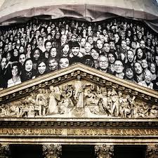 A Massive Installation Of Hundreds Of Portraits On The Walls Of The Pantheon In Paris Street Photographers Street Artists The Pantheon