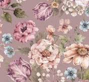 Bouquet of Flowers – Lilac DEKORNIK Wallpaper for Little ...