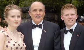 Hearing andrew giuliani's name, even the angels of tolerance among us would click on the youtube video, guiliani's  sic  funny son. giuliani claims he was unfairly dismissed. Rudy Giuliani S Son Andrew Sues Duke For Kicking Him Off University Golf Team Rudy Giuliani The Guardian