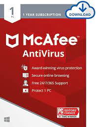Click the download button to get your security installed. Amazon Com Mcafee Antivirus Protection 2021 1pc Internet Security Software 1 Year Download Code Software