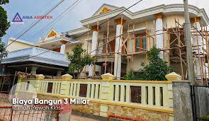 Walaupun memiliki bentuk yang simpel, rumah seperti ini tetap terlihat mewah dan megah. Proses Pembangunan Rumah Klasik Mewah Biaya 3 Miliar Di Bandung