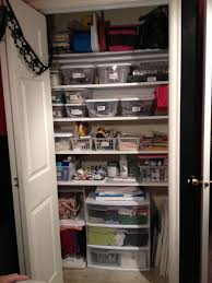 Learn the secret to really making it work to your benefit how i solved my lighting issues in my craft room in a closet: Craft Room Closet Organization Closet Room Organizer Craft Room Closet Craft Room