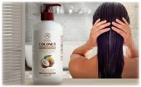 Benefits of coconut oil for hair coconut oil is rich in antioxidants and fatty acids, and it has antiviral, antifungal and antibacterial properties. Coconut Hair Conditioner 480 Ml 100 Natural Conditioner With Coconut Oil Conditioner For Growth And Volume For All Hair Types Free From Sulphate And Paraben Amazon De Beauty