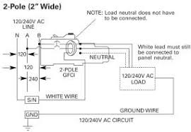Wiring gfi schematic installation show the circuit flow with its impression rather than a genuine representation. Siemens Qf220 20 Amp 2 Pole 240 Volt Ground Fault Circuit Interrupter Discontinued By Manufacturer Amazon Com