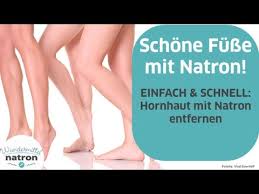 Bei therapeutischen zwecken wird ein fußbad mit natron oder ein fußbad mit salz verwendet. Hornhaut Entfernen Youtube