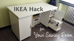 This is the type of item i would expect to purchase from ikea at half the price. Sewing Room Furniture Ikea Hack