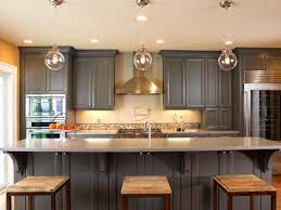 Both kitchen cabinets are painted with this soft and warm white. Ideas For Painting Kitchen Cabinets Pictures From Hgtv Hgtv