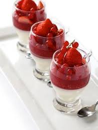 Panacotta Aux Fruits Rouges Recette Recette Panacotta Recette Fruits Rouges