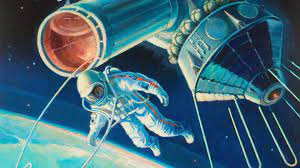 В Третьяковке представили картины космонавта Алексея Леонова - РИА Новости,  12.04.2023