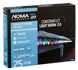 Advanced Lightshow 25 C9 LED Lights, Colour-Changing NOMA
