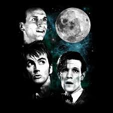 Three Doctor Moon Hoodie Doctor Day Of The Shirt Doctor Who