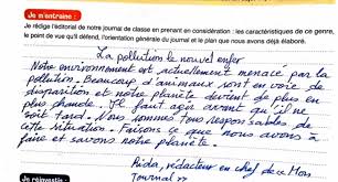 Voir plus d'idées sur le thème journal de classe, journal de classe enseignant, cahier de la maitresse. Produire L Editorial D Un Souad Francais Au College Facebook