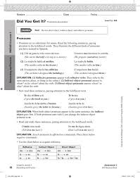 Who did you go with? 18 Pronouns