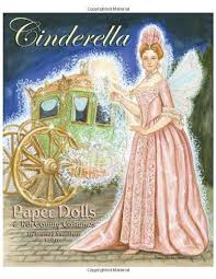 Cinderella Paper Dolls And 17th Century Costumes Brenda Sneathen Mattox Paper Dolls 9781935223030 Amazon C Paper Dolls Paper Dolls Book Vintage Paper Dolls