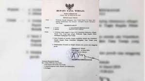 Untuk kepentingan penyidikan tindak pidana maka perlu dikeluarkan surat perintah tugas dasar : Aneh Bupati Tana Toraja Membuat Surat Perintah Untuk Dirinya Sendiri Sebagai Plt Kepala Dinas Kesehatan Joglosemar News