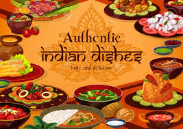 This lesson covers breakfast, lunch and dinner. Indian Cuisine Traditional Food India Authentic Dishes Menu Royalty Free Cliparts Vectors And Stock Illustration Image 134627687