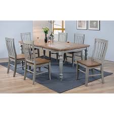 Garvine counter height dining table and bar stools (set of 5) event featured. Gray Kitchen Table And Chairs Off 66
