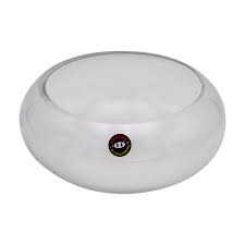 حوض زجاج دائري 8 انش ارتفاع 7 5 سم