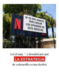 El cartel más viral del momento en Argentina 🇦🇷 y @chenetflix lo domina.  🎬💡 En un mundo saturado de publicidad, la clave está en conectar con la  gente sin que sientan que