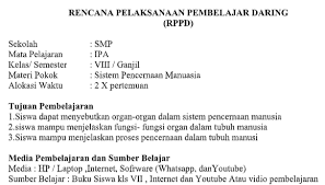 85%(20)85% found this document useful silabus pembelajaran jarak jauh. Rpp Daring Ipa Kelas 8 Semester Ganjil Kurikulum 2013 Tahun Pelajaran 2020 2021 Didno76 Com