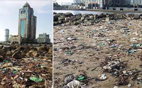 Located on stilts above a lagoon, tourists get the shattering image of the mosque floating on water. Kk City Hall Struggles With Trash On Beaches Free Malaysia Today Fmt
