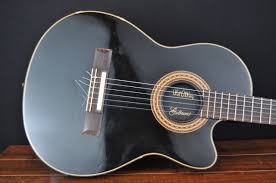 Gibson Black Acoustic Electric Guitar Gibson Chet Atkins Ce Acoustic Electric Guitar Owned By Frank Gambale Guitar Chet Atkins Acoustic Electric Guitar
