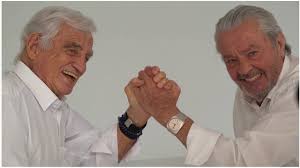 The son of the renowned french sculptor paul belmondo, he studied at conservatoire national superieur d'art dramatique (cnsad); Delon Belmondo Paris Match 70 Anniversaire 29 05 2019 Youtube