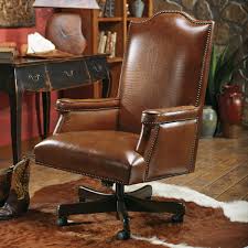 In this day and age. Baron Executive Chair With Croc Leather