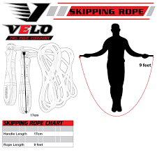 Details About Velo Skipping Rope Leather Adjustable Speed Fitness Exercise Gym Training