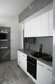 F12 apartment a new flat with minimalist scandinavian interior and modern architecture. White Kitchen Design Scandinavian Clean Simple Kitchen Interior Modern Home Monimalism Stock Photo Picture And Royalty Free Image Image 137877848