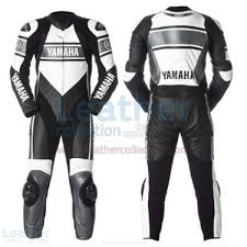 yamaha motorbike leather suit