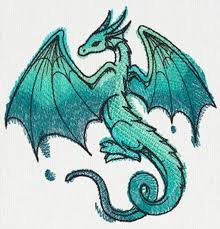 Spectrum Dragon Embroidered Waffle Weave Hand Dish Towel In 2021 Dragon Drawing Dragon Quilt Dragon Art