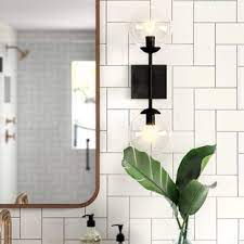 Trlife modern wall sconces set of two, plug in wall sconces 12w 6000k cool white acrylic wall sconce lighting with 6ft plug in cord and on/off switch on the cord (2 pack) 4.6 out of 5 stars. Two Light Wall Sconce Wayfair