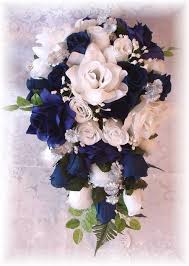 Navy Blue And Silver Wedding Bouquets Off 79 Buy