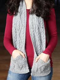 Looks great with any style. Pocket Wrap Knitting Patterns In The Loop Knitting