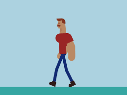 360 Character Walk Cycle After Effects Animation 2d Animation After Effects