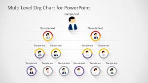 Organization Chart Template Powerpoint Free Sada