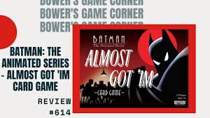 Aliexpress'te en uygun fiyatlı batman card game sizi bekliyor. Bower S Game Corner 614 Batman The Animated Series Almost Got Im Card Game Werewolf Batman Youtube