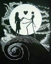 The clip art image is transparent background and png format which can be easily used for any free creative project. Jack And Sally Pregnant Night Before Christmas A M Nightmare Before Christmas Jack The Pumpkin King Tim Burton Art