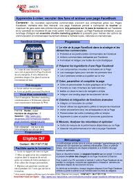 Formation pour cr?er son entreprise. P4f Formation Creer Page Facebook Entreprise