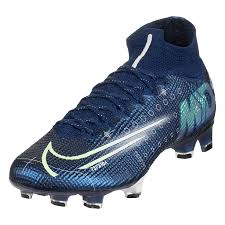 Nike Mercurial Superfly 7 Elite Fg Soccer Cleat Blue Void Metallic Silver White Black 5 Soccer Cleats Nike Soccer Cleats Nike Mercurial Cool Football Boots