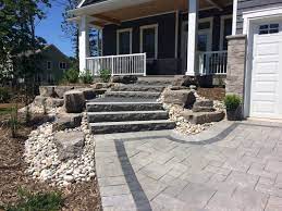 Call the hardscaping pros at ritestone interlock & landscaping this gallery shows some steps and stair landscaping. Featured Projects Backyard Boyslandscape Construction