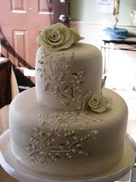 Birthday cake with pale yellow sugar roses (i made them in ron`s sugar seminar). Gold And White 50th Birthday Cake Novocom Top