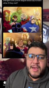 Heroes Meeting: Avengers Meet Justice League