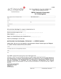 Wiederkehrende zahlungen eine einmalige zahlung. Actimonda Sepa Lastschrift Formular Arbeitgeber Fill Online Printable Fillable Blank Pdffiller