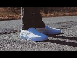 Vans is consistently adding creative graphic designs, stylish colors, and subtle tweaks that. Vans Classic Slip On White Review On Feet Youtube