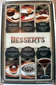 Dessert Menu Toothsome Chocolate Emporium Orlando Chocolate Bread Pudding Dessert Pots Desserts Menu