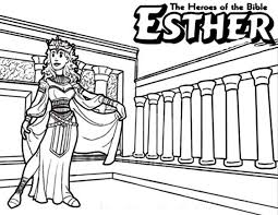 Free bible coloring pages esther. Bible Coloring Pages Esther