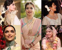 In this bridal hairstyle, the tiara is the main focal point of the bridal look and this is a great option for all the modern brides who wanna do away with the traditional bridal hairstyles for long hair. Five Wedding Hairstyles Inspired By Indian Celebrities
