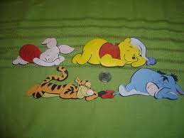 Winnie The Pooh And Friends Sleeping Circut Cutouts Pooh Winnie The Pooh Disney Friends